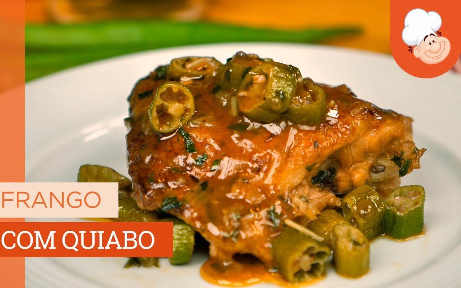 Frango com quiabo