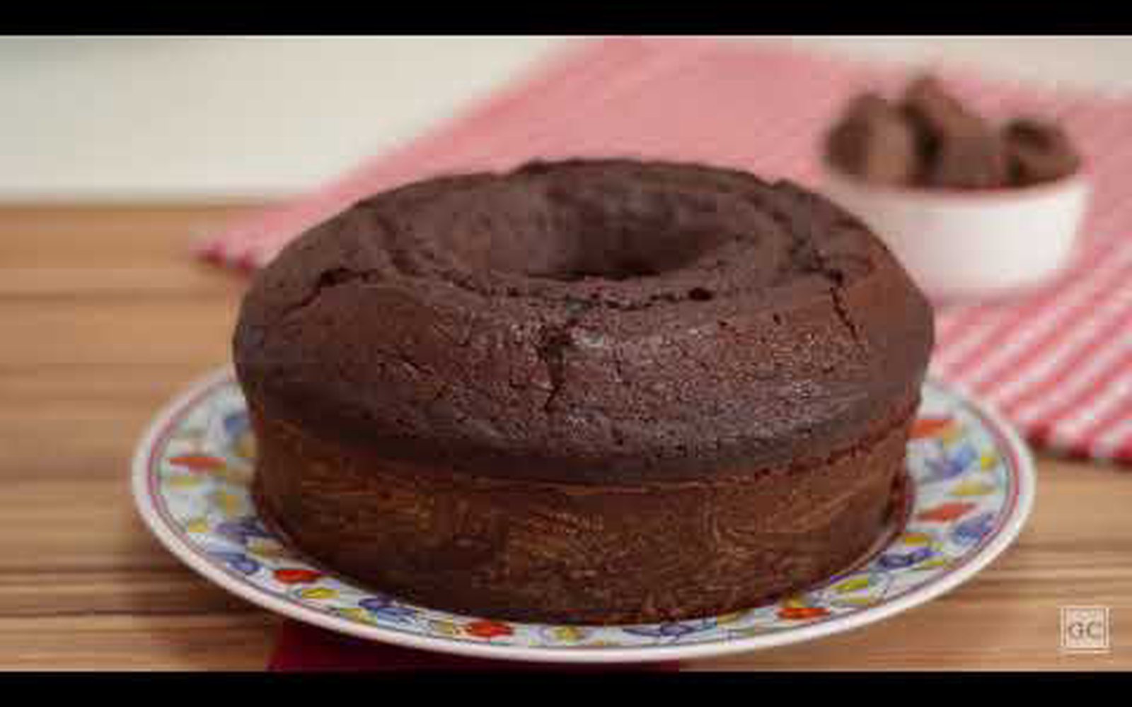 Bolo Fofinho de Chocolate com Iogurte