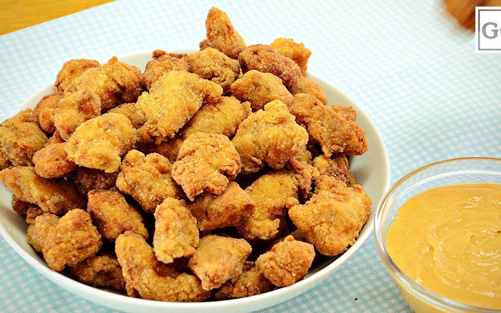 Pipoca de Frango