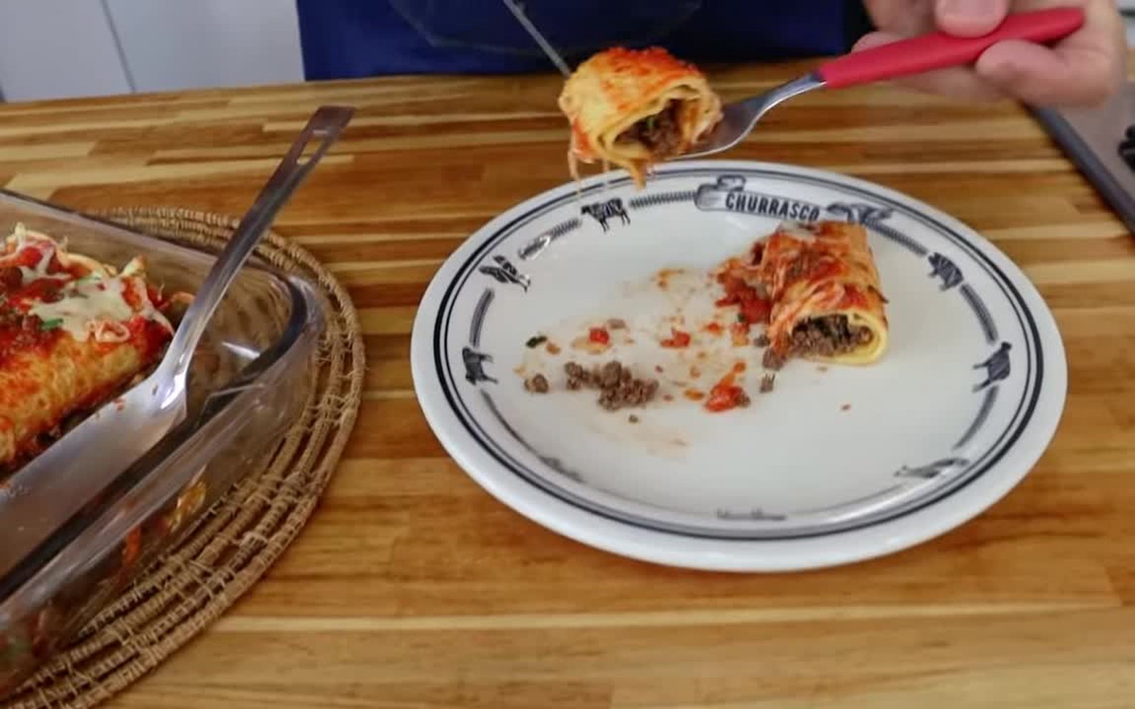 Receita de Panqueca de Carne Moída