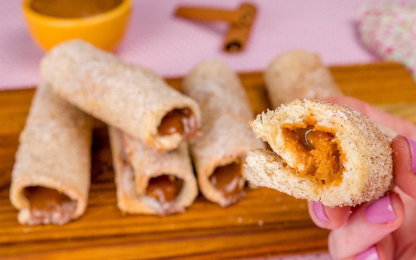 Enroladinho de Churros