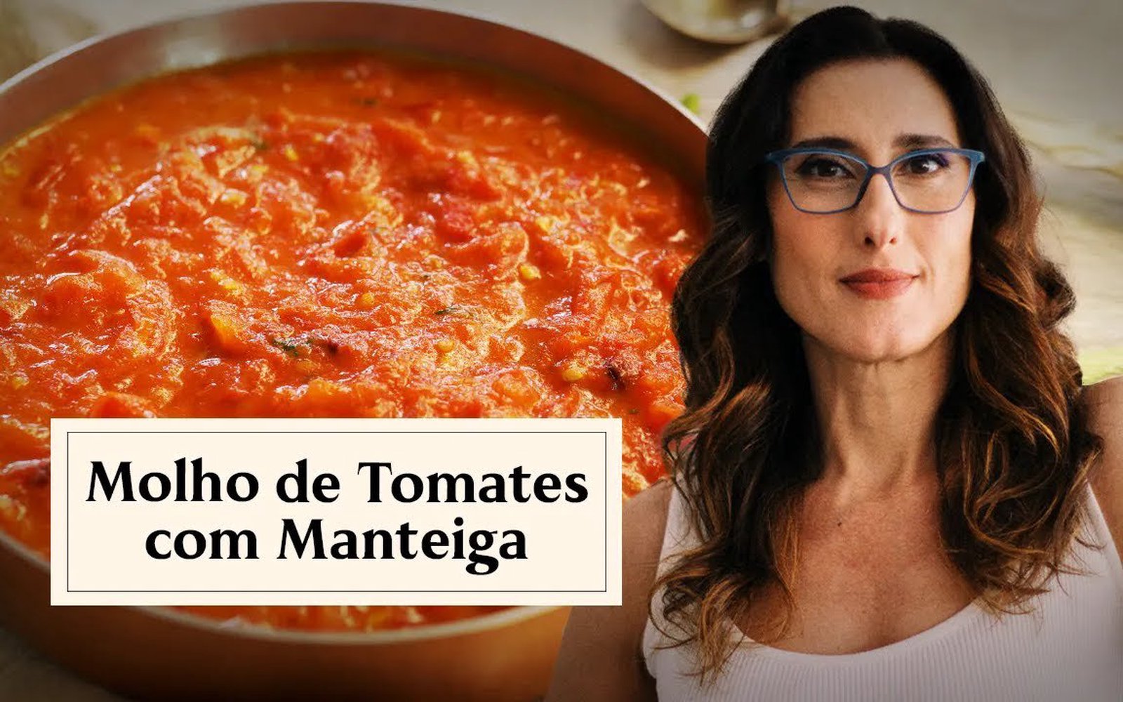 Molho de Tomate com Manteiga
