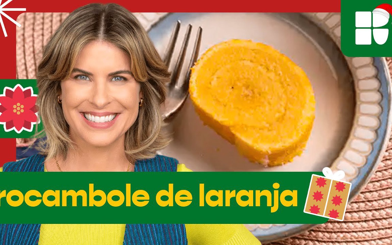 Rocambole de laranja