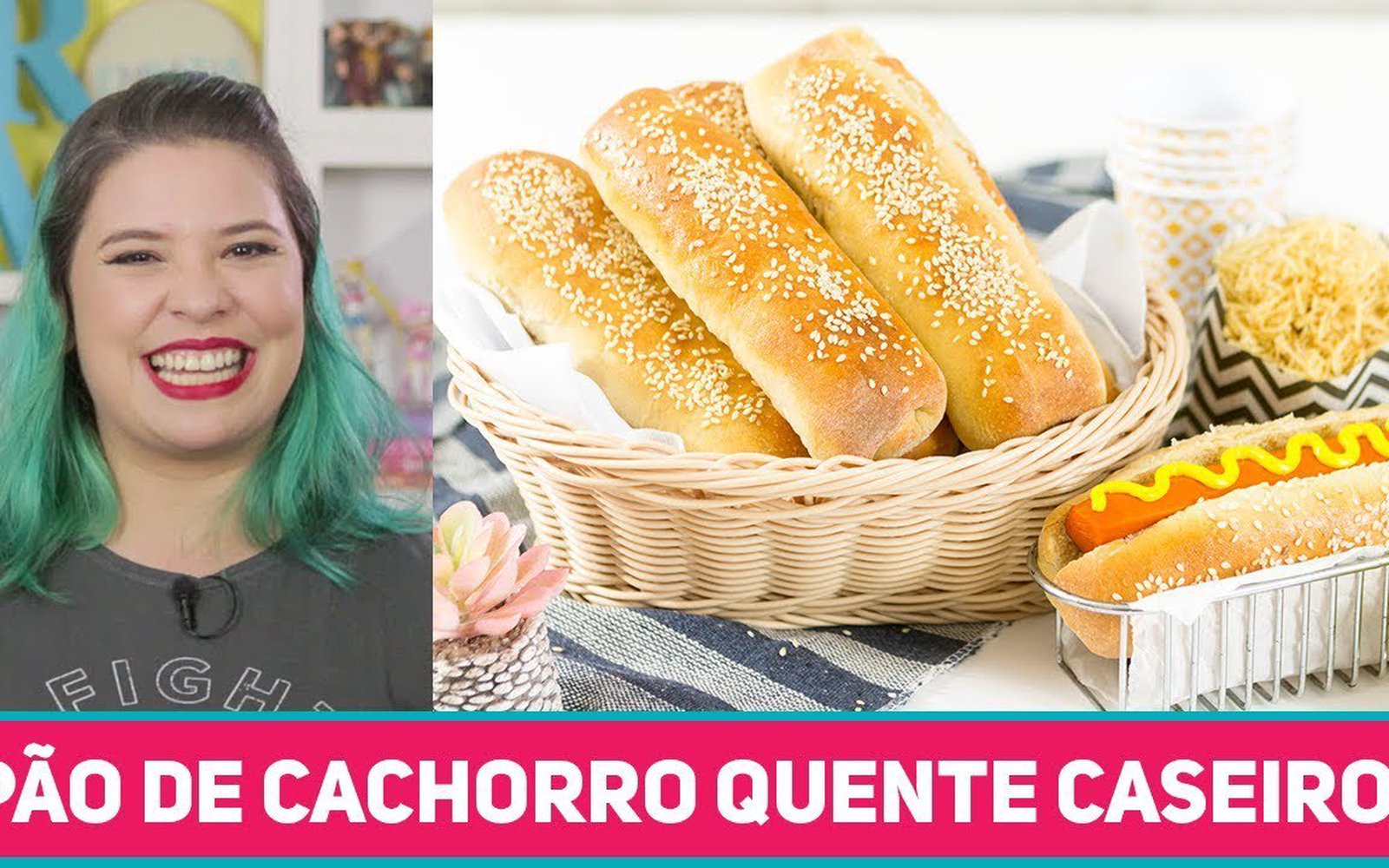 Pão de Cachorro Quente Caseiro