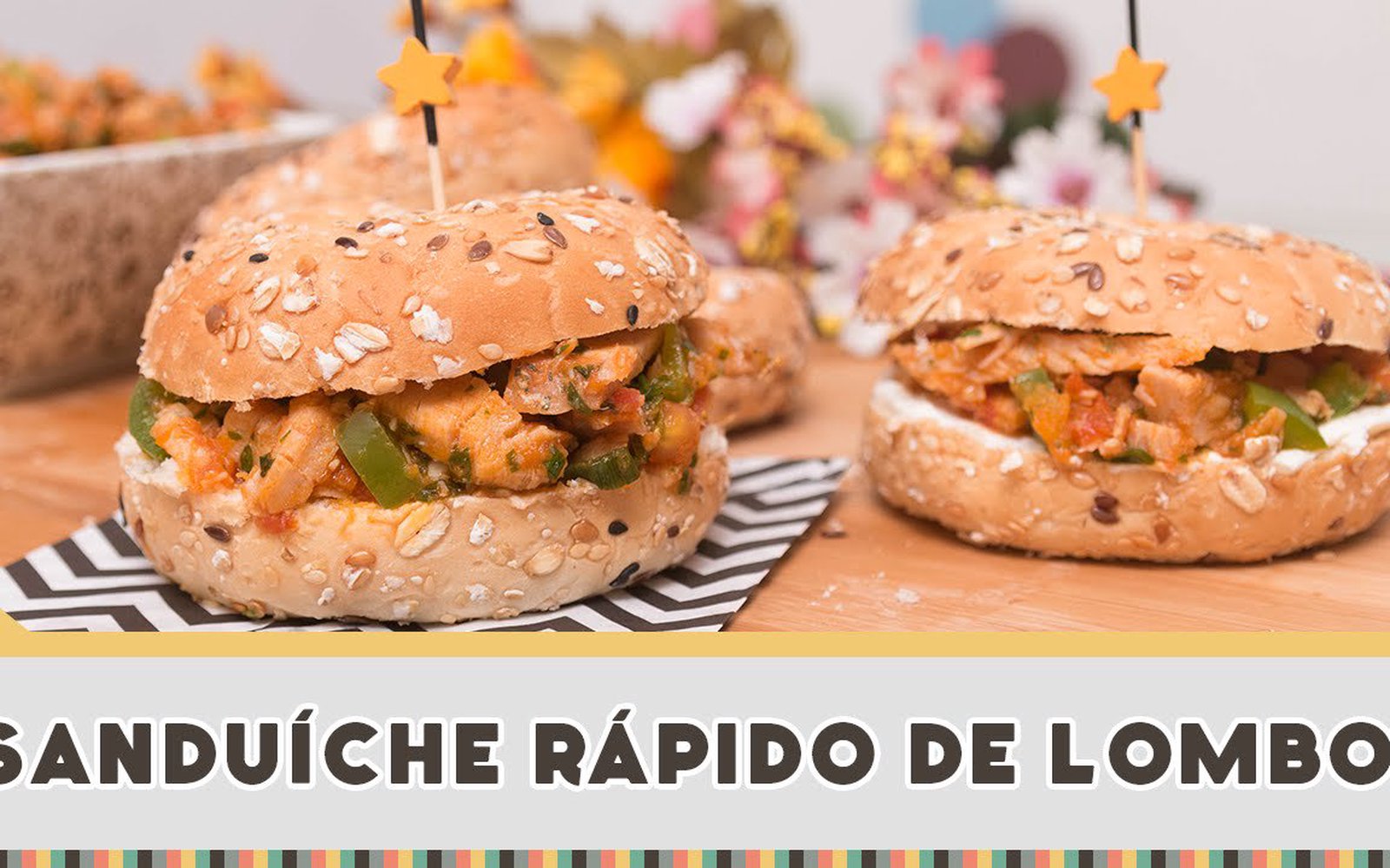 Sanduíche Rápido de Lombo