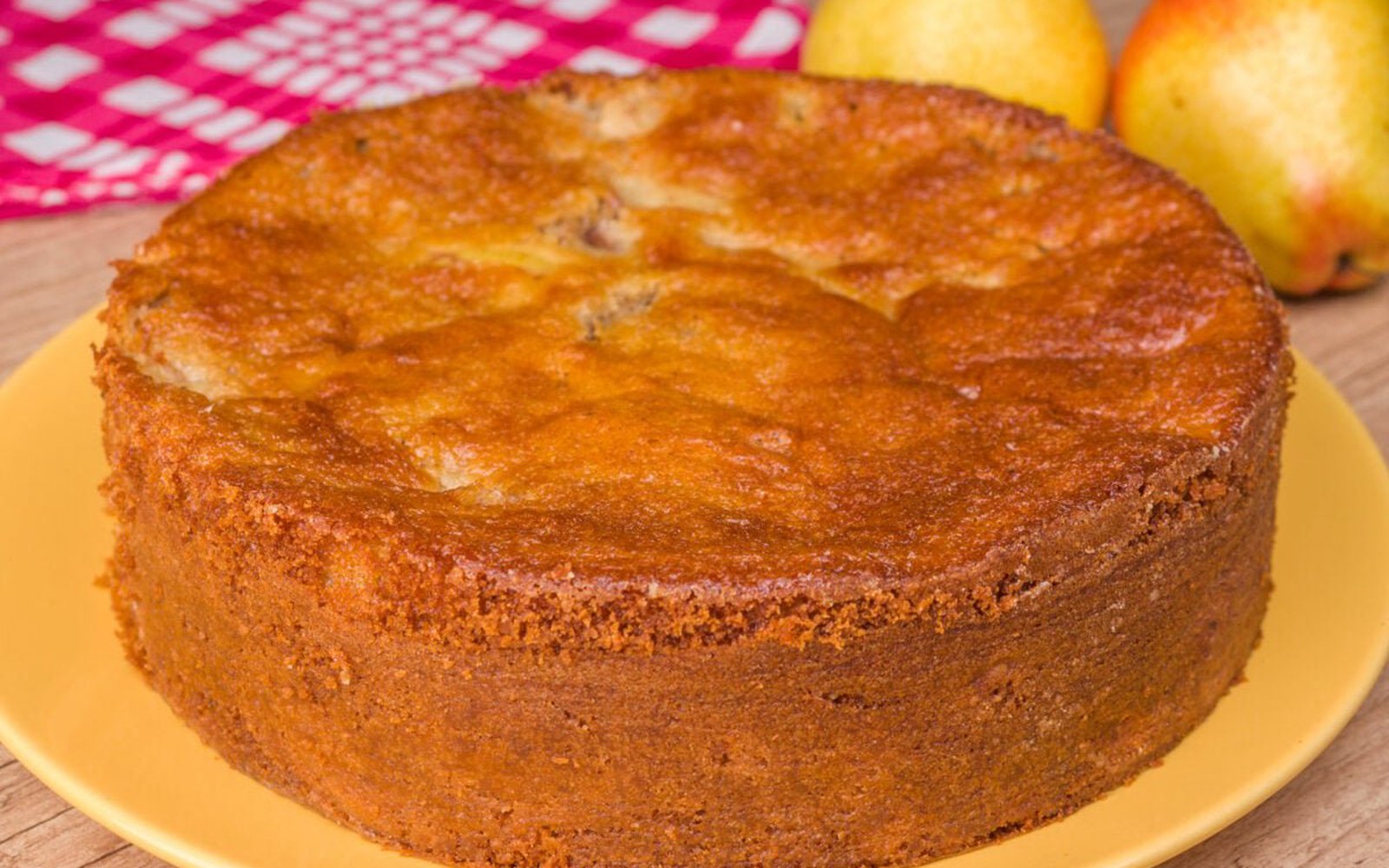 Bolo de Pera delicioso