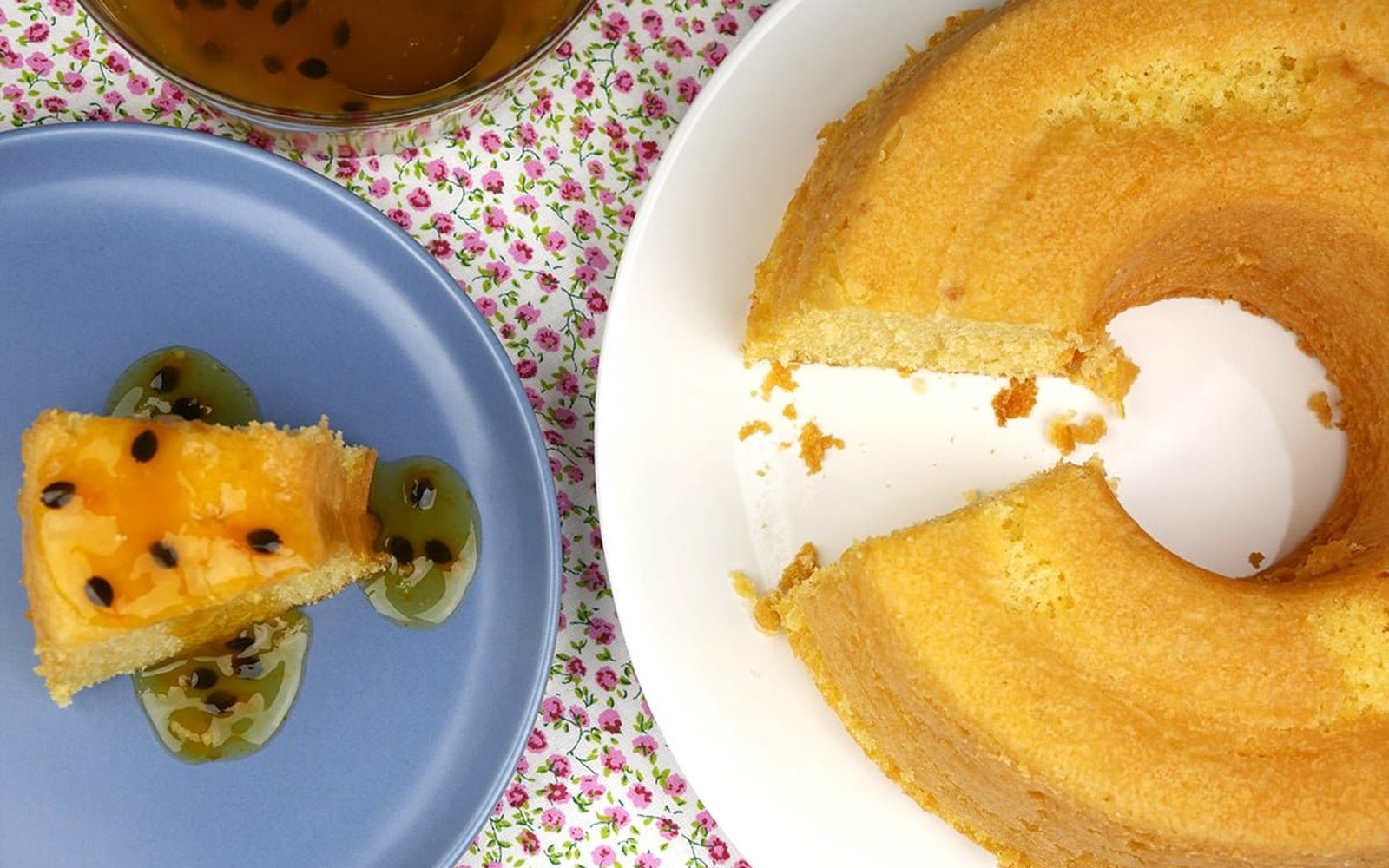 Bolo de Maracujá de Liquidificador