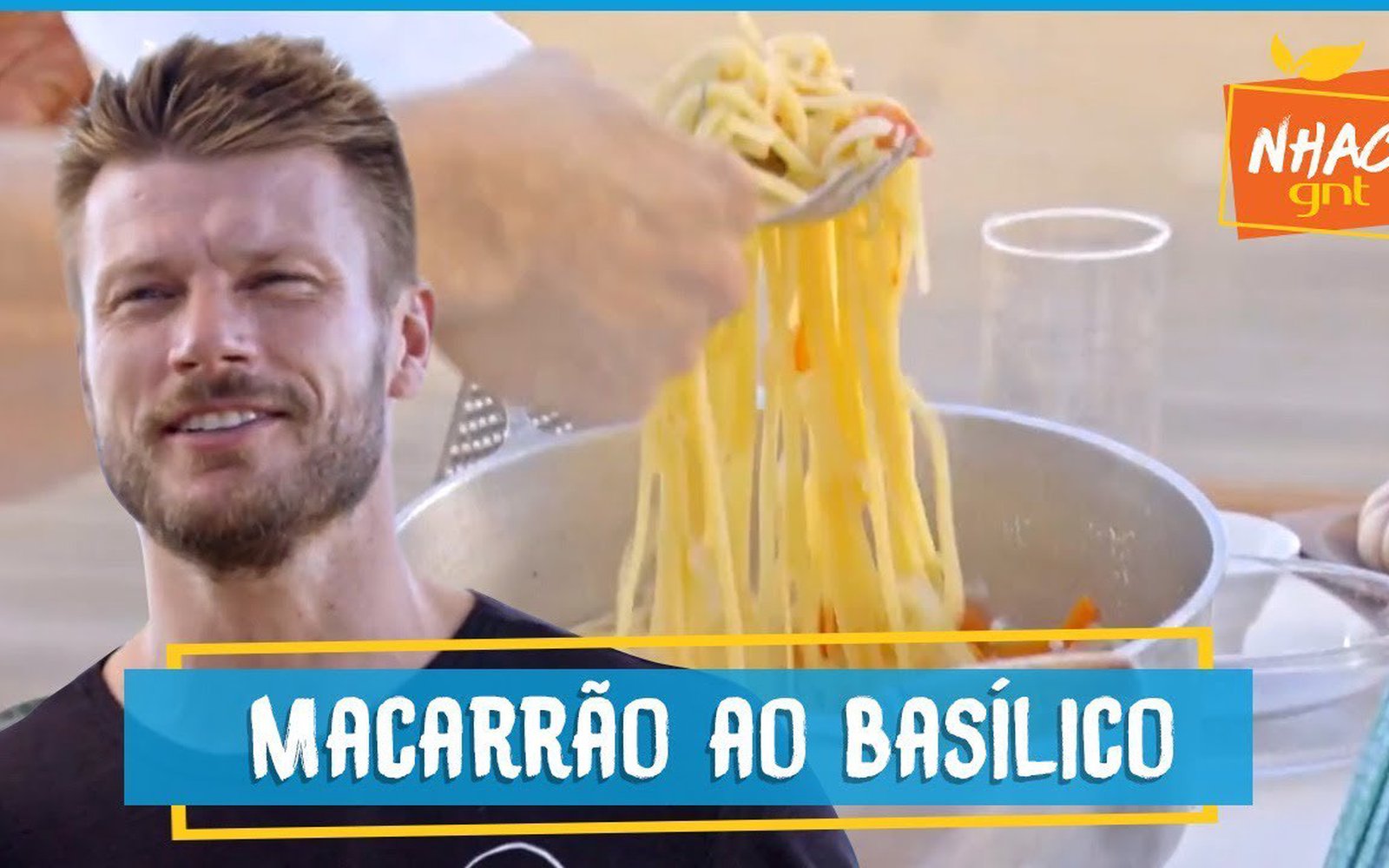 Linguine ao basílico