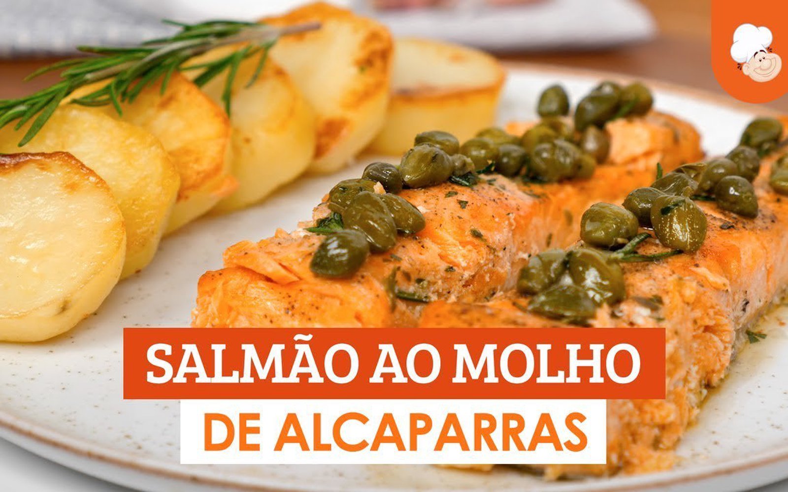 Salmão ao Molho de Alcaparras