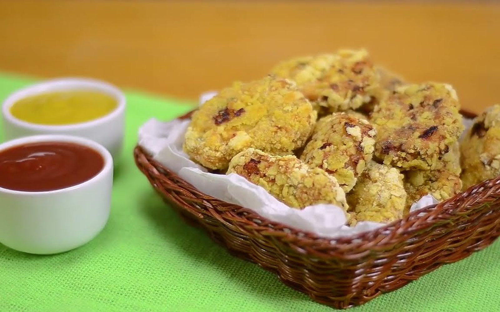 Nugget de frango caseiro