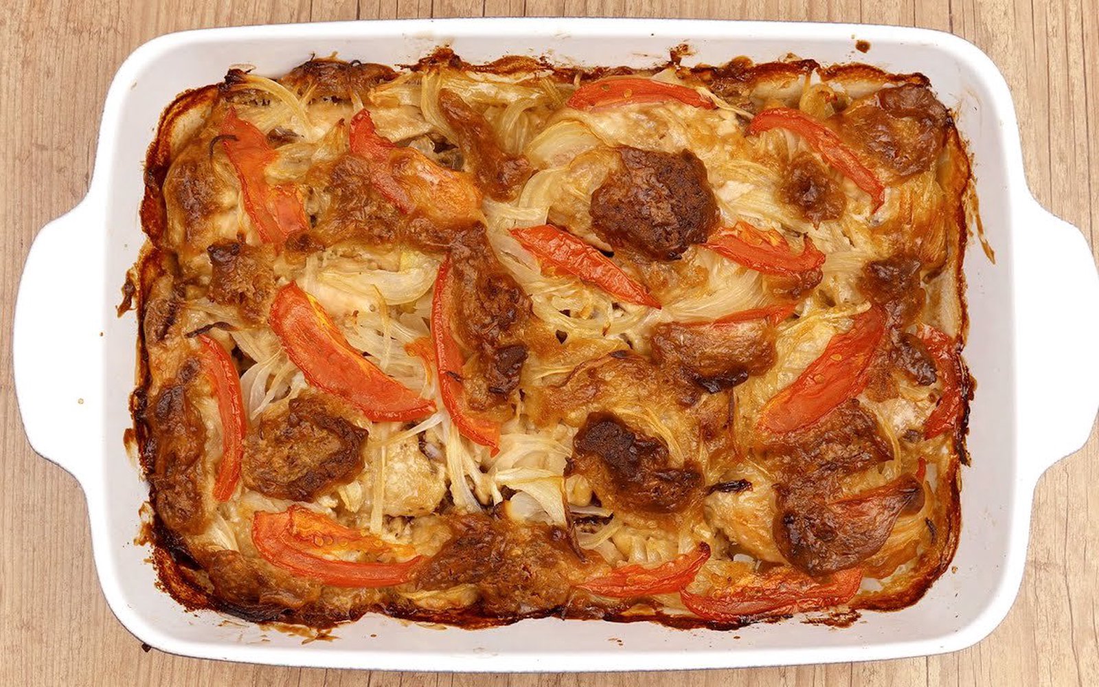 Frango Assado com Creme de Cebola e Maionese