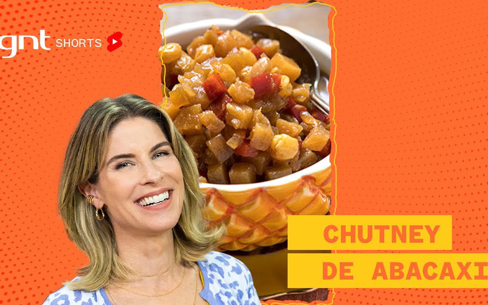 Chutney de Abacaxi com Pimentão Vermelho e Açúcar Mascavo