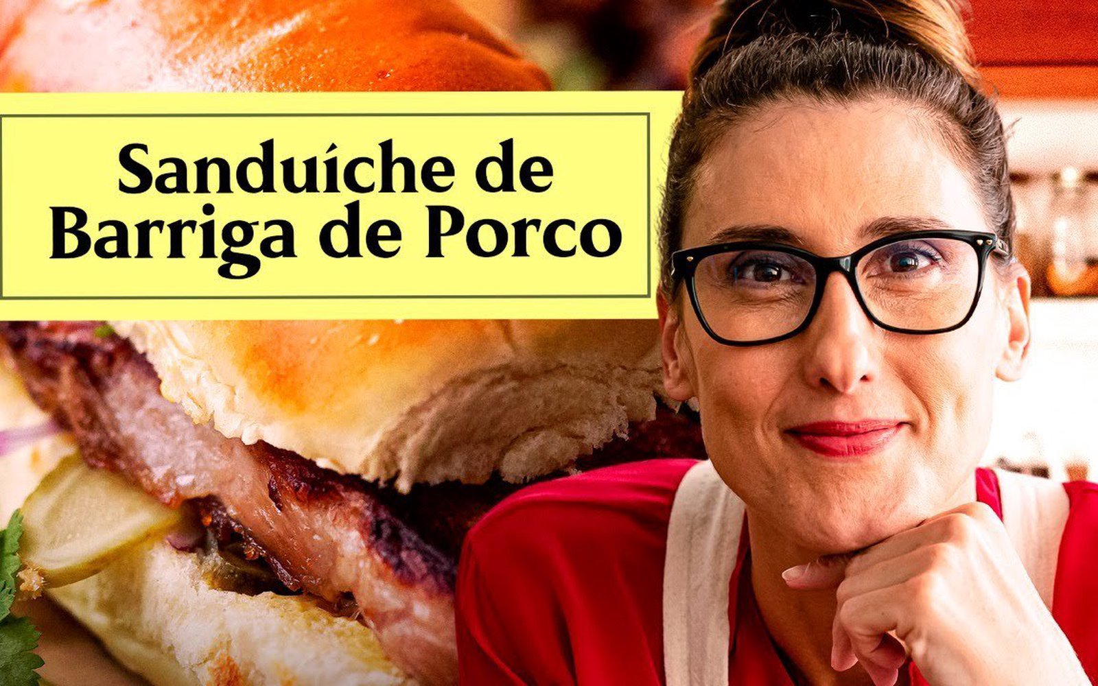 Sanduíche de Barriga de Porco