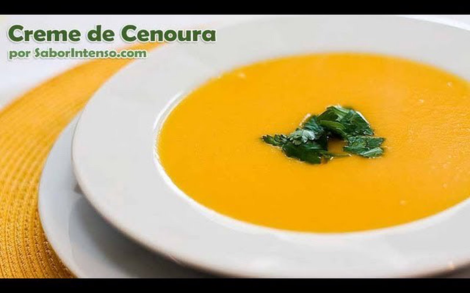 Creme de Cenoura