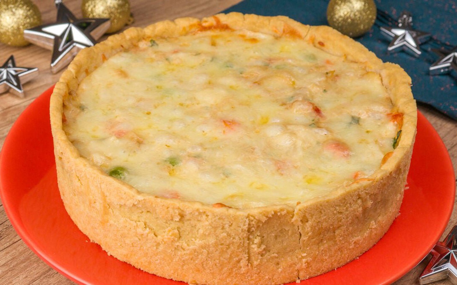 Torta Cremosa de Bacalhau