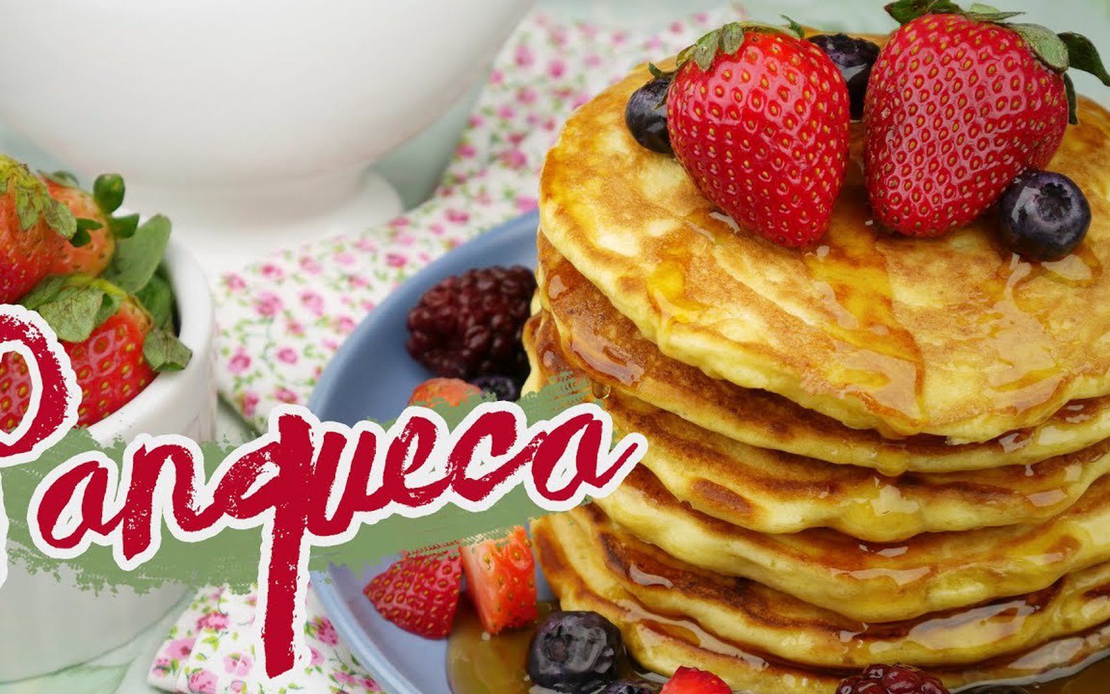 Panqueca Americana com Ricota