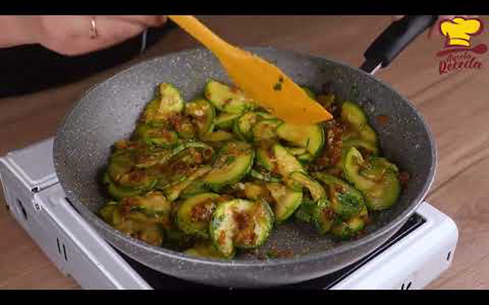 Abobrinha com Shoyu