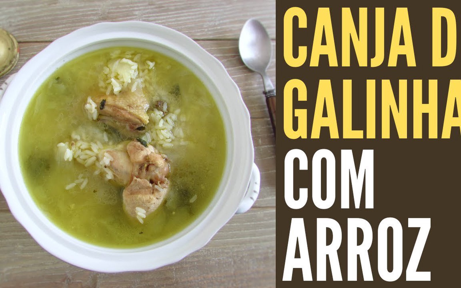 Canja de Galinha com Arroz