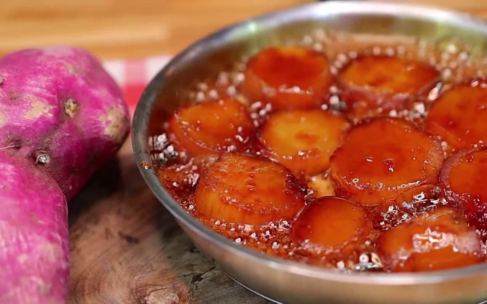 Receita de Batata Doce Caramelizada