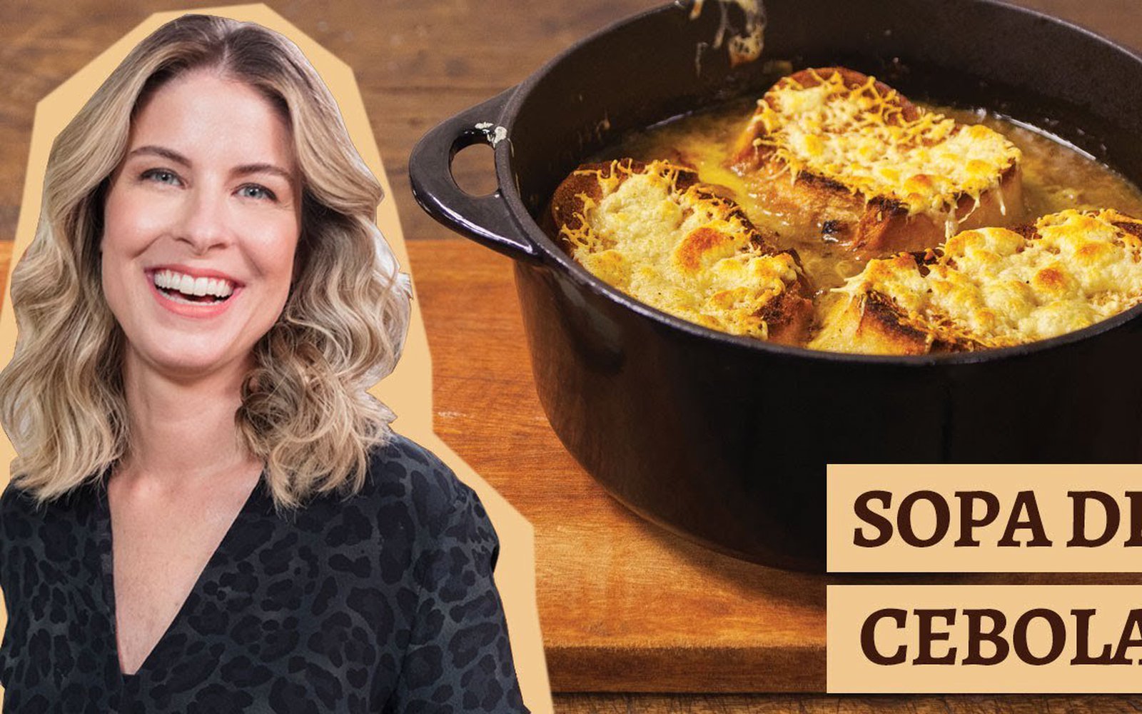 Sopa de Cebola Gratinada