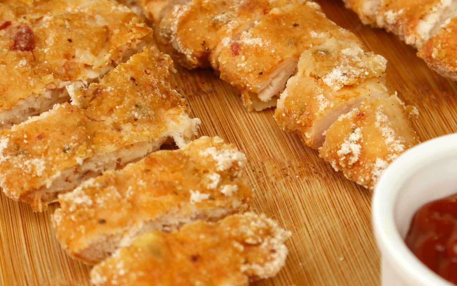 Frango Empanado de Forno