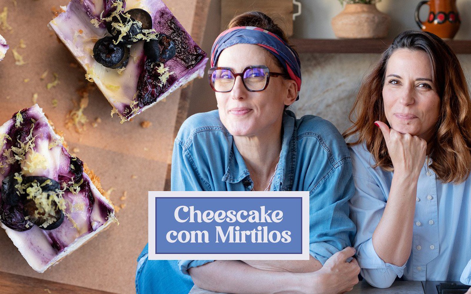 Cheesecake de Mirtilos