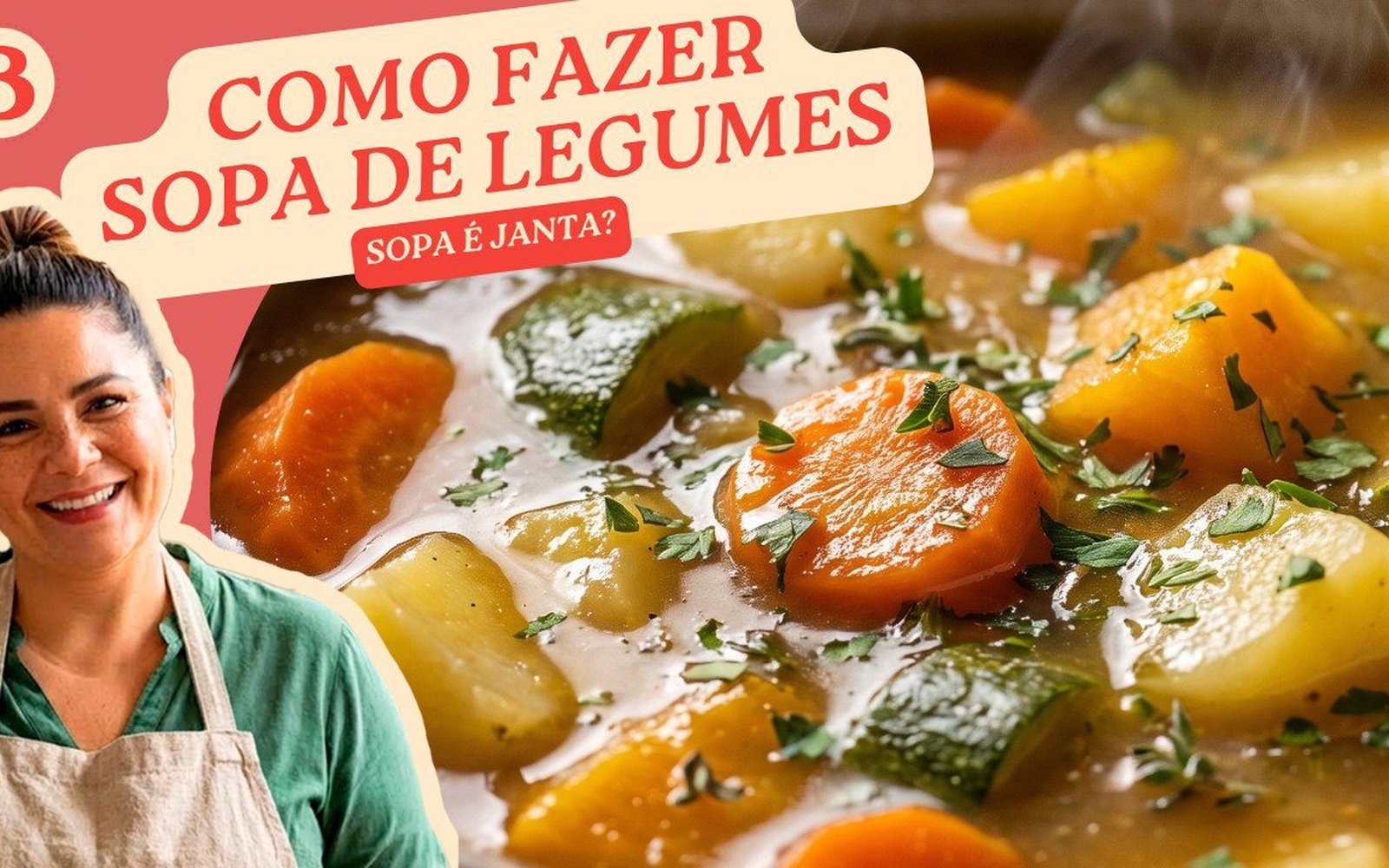 Sopa de Legumes Cremosa