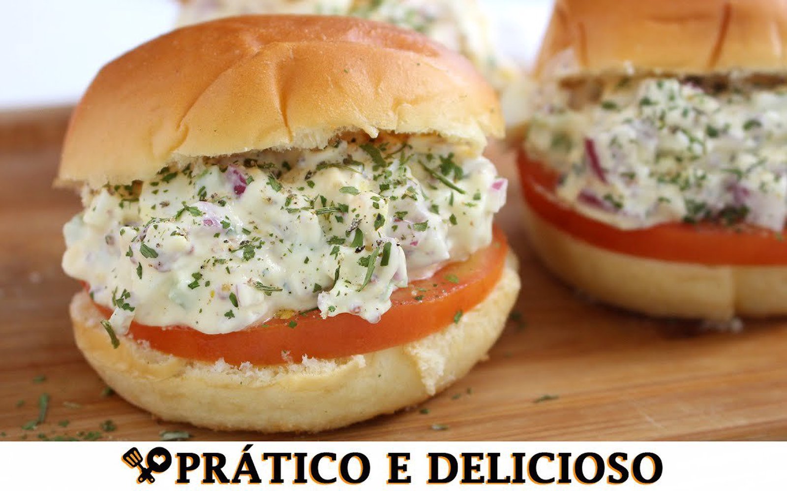 Pão com Ovo Cremoso