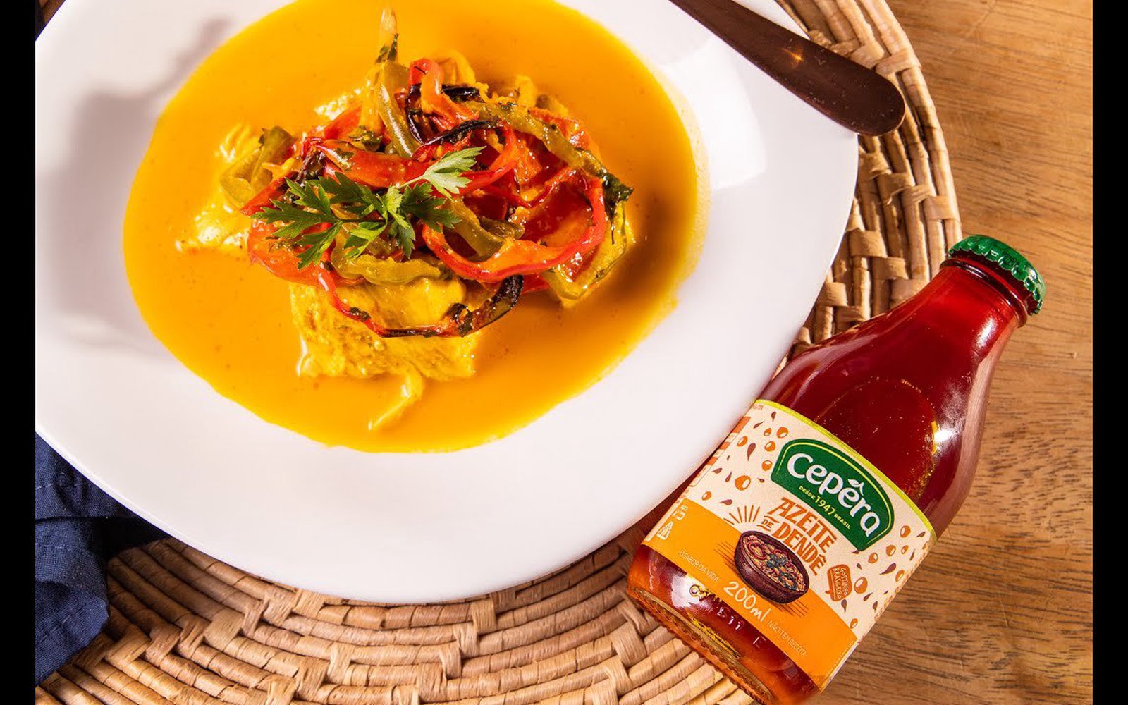 Moqueca de Peixe com Azeite de Dendê
