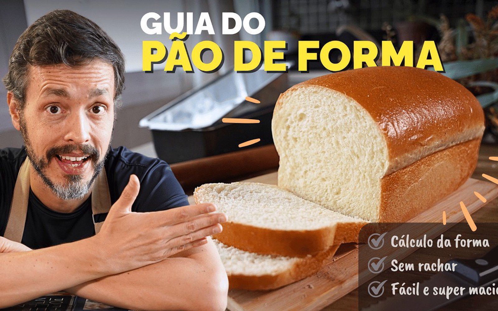 Pão de Forma Caseiro
