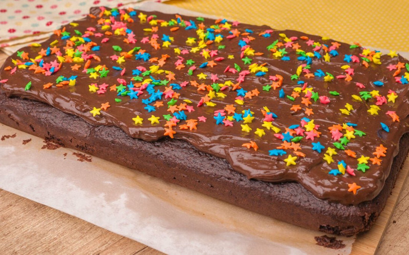 Bolo de Chocolate Dias das Crianças