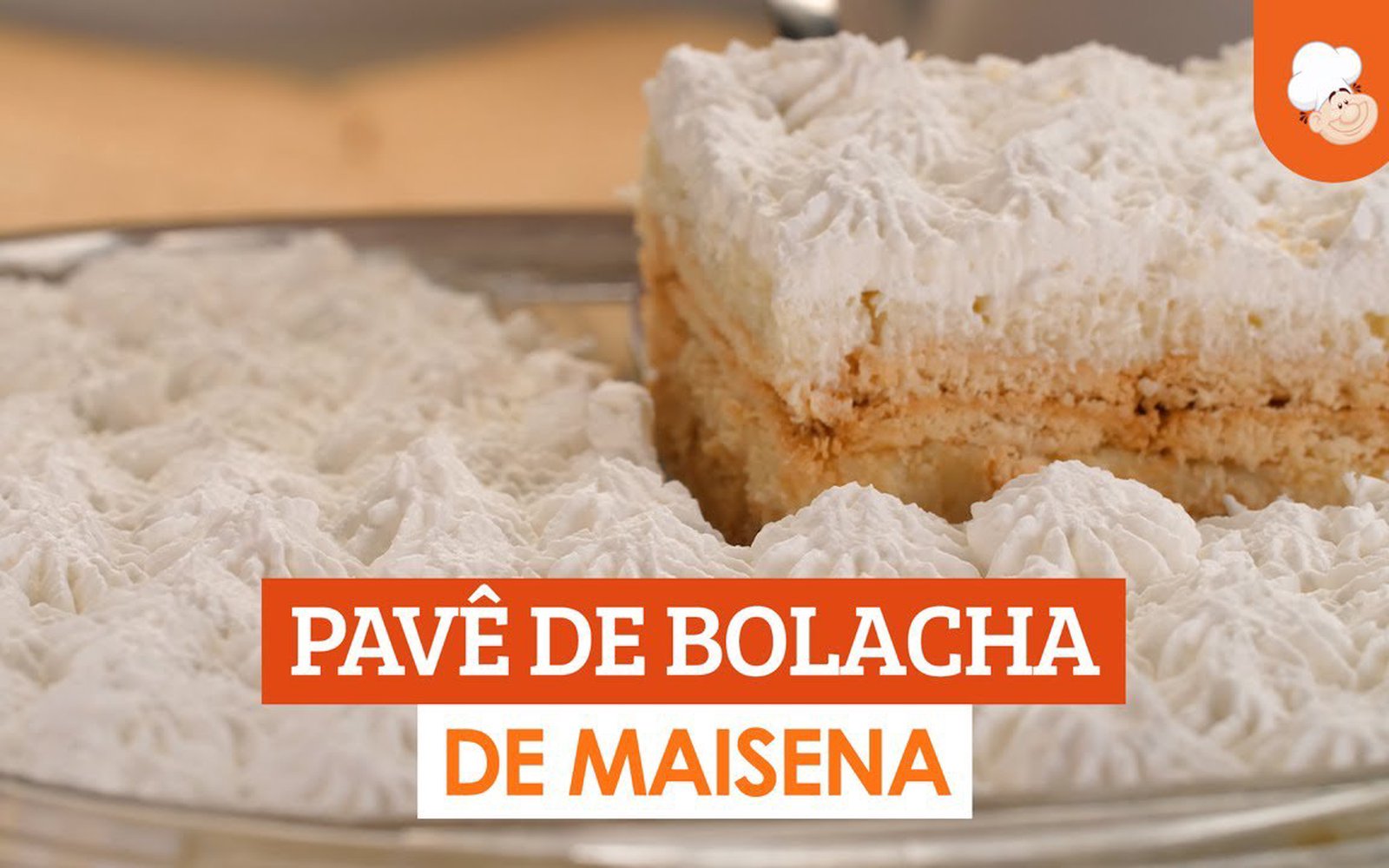 Pavê de Bolacha de Maisena