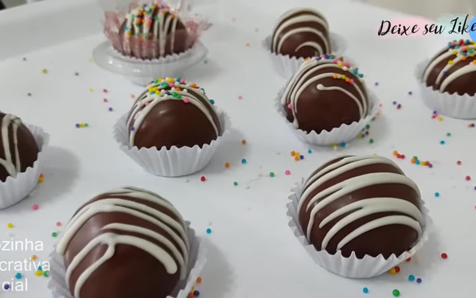 Receita de Bombom de Leite Ninho