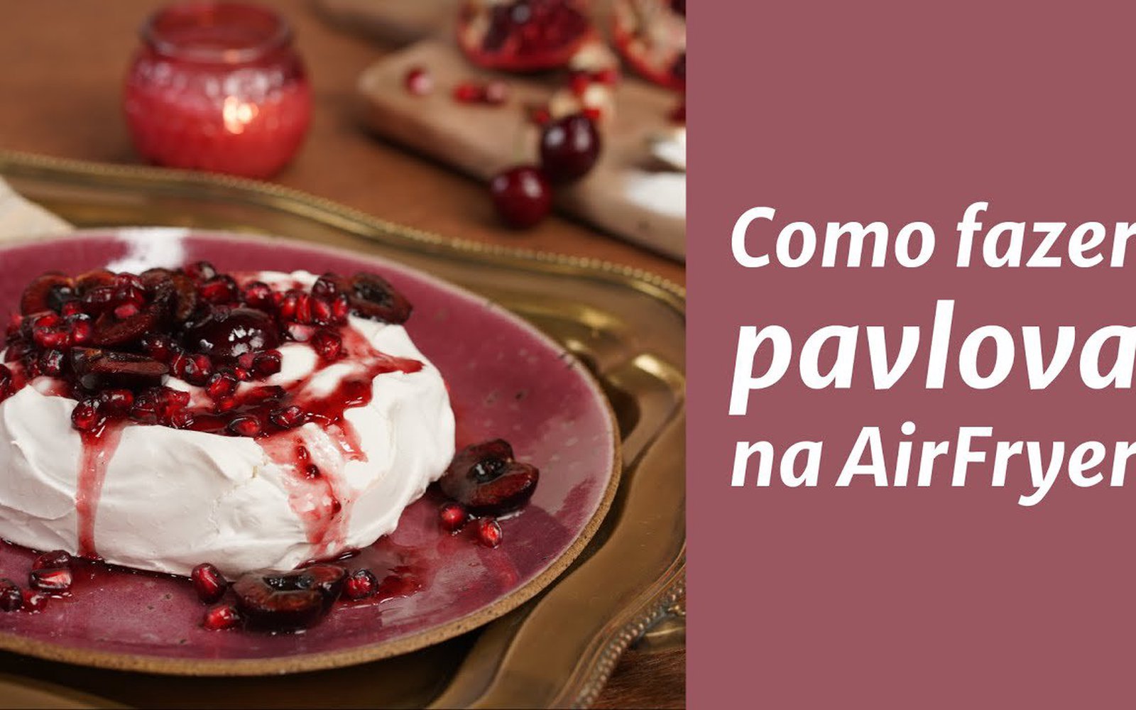 Pavlova na AirFryer