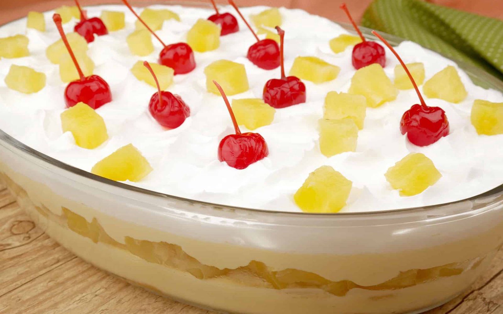Pavê de Abacaxi fácil e delicioso