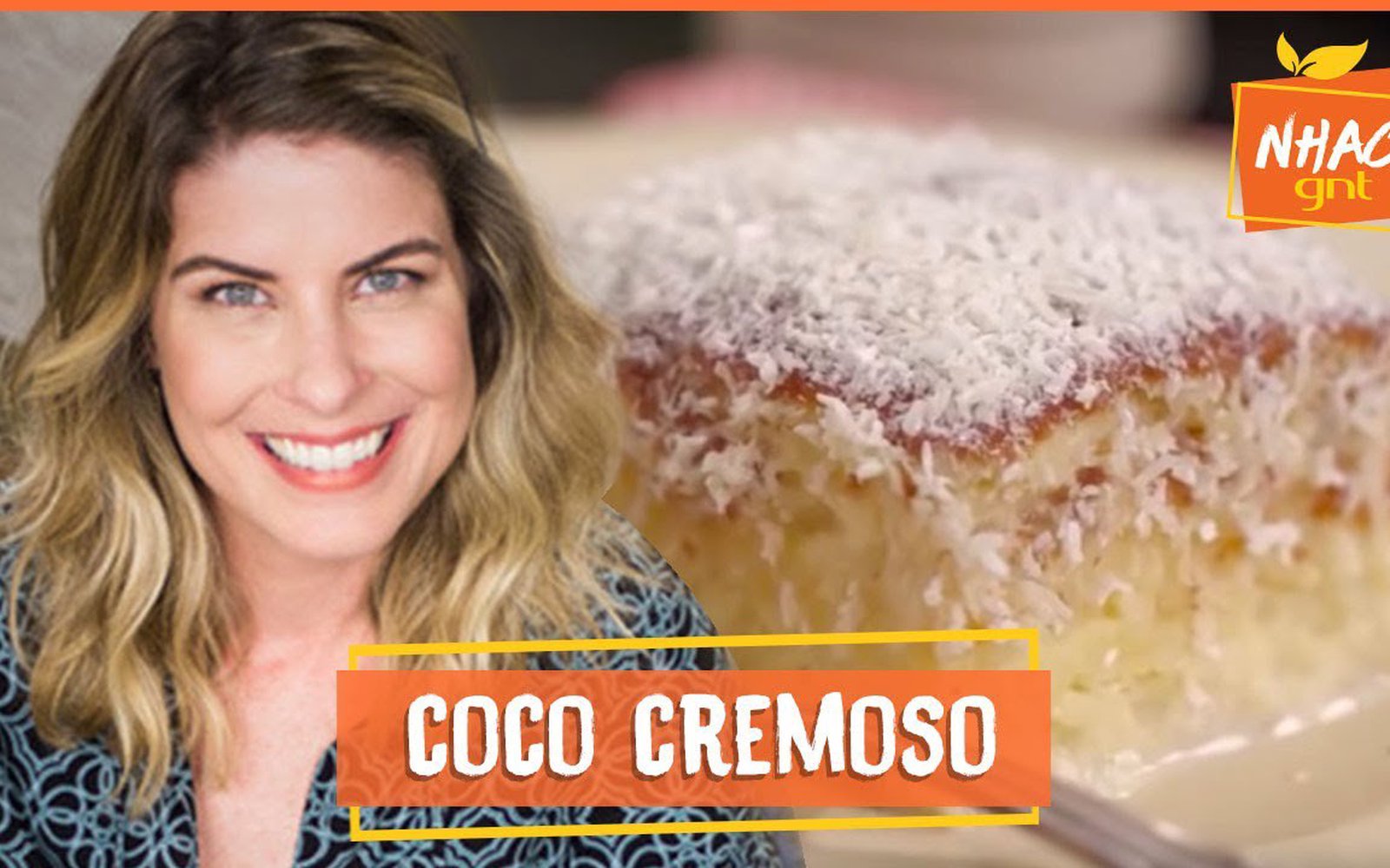 Bolo Gelado de Coco