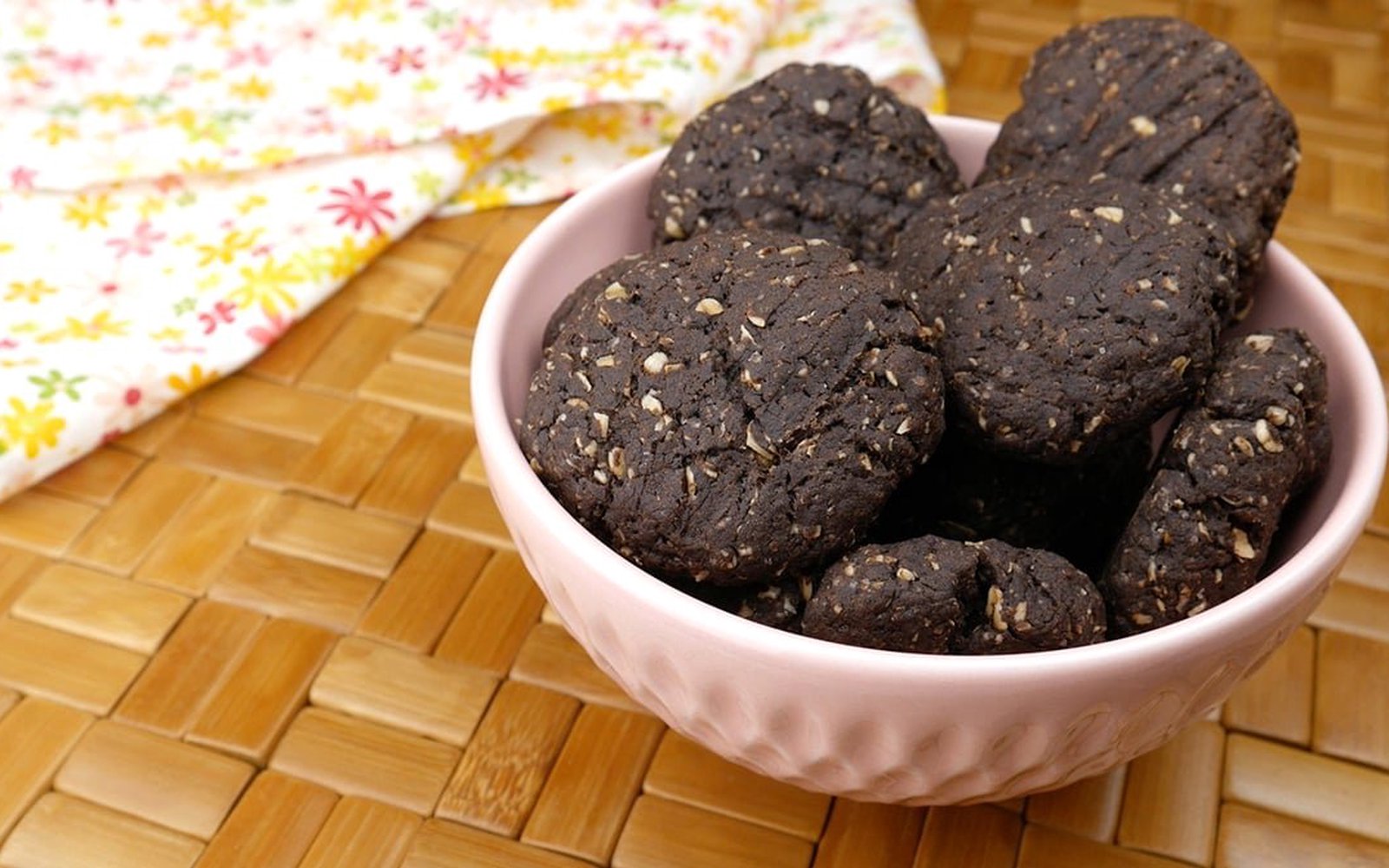 Biscoitinhos de Chocolate com Aveia