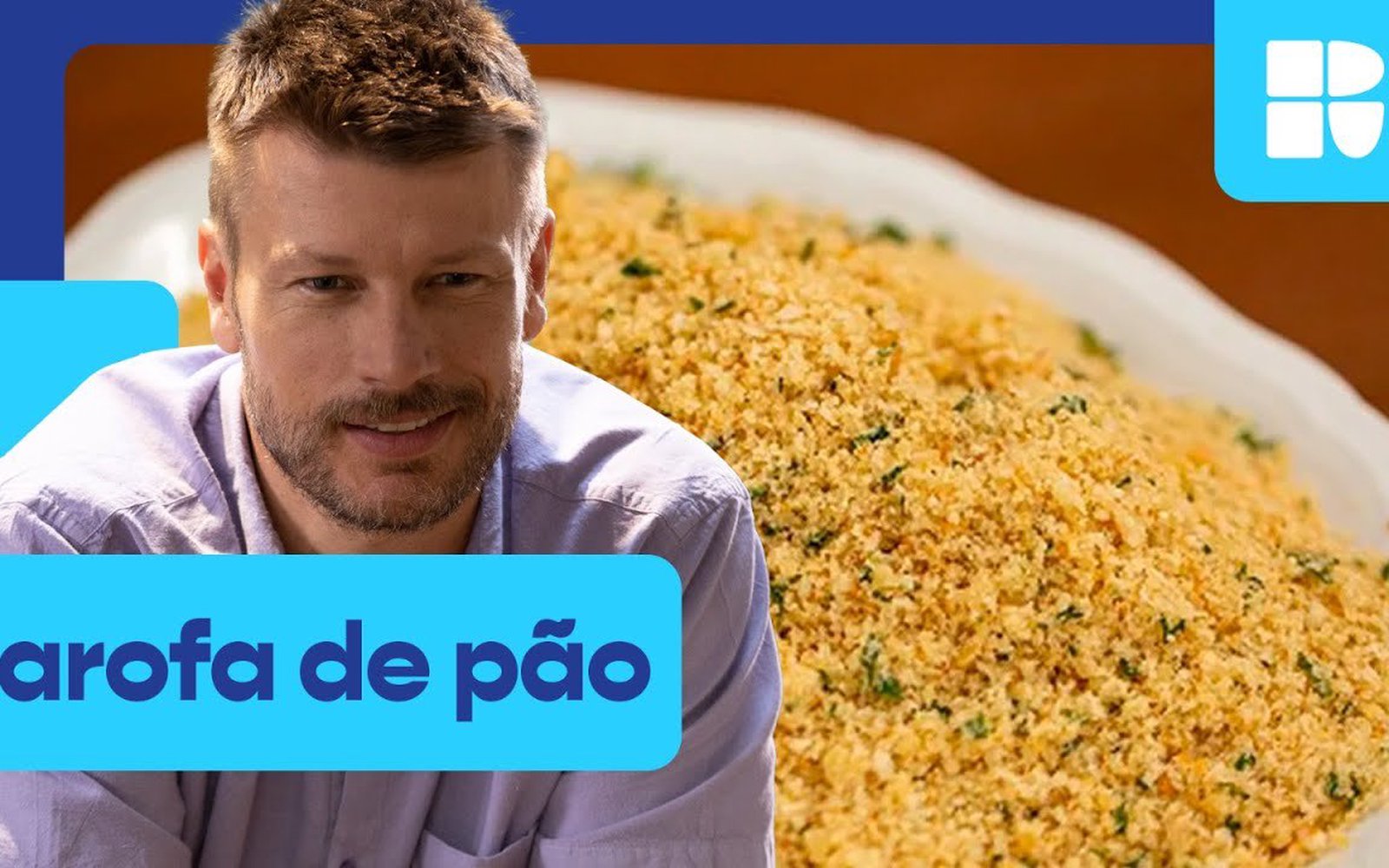 Aprenda a fazer FAROFA DE PÃO