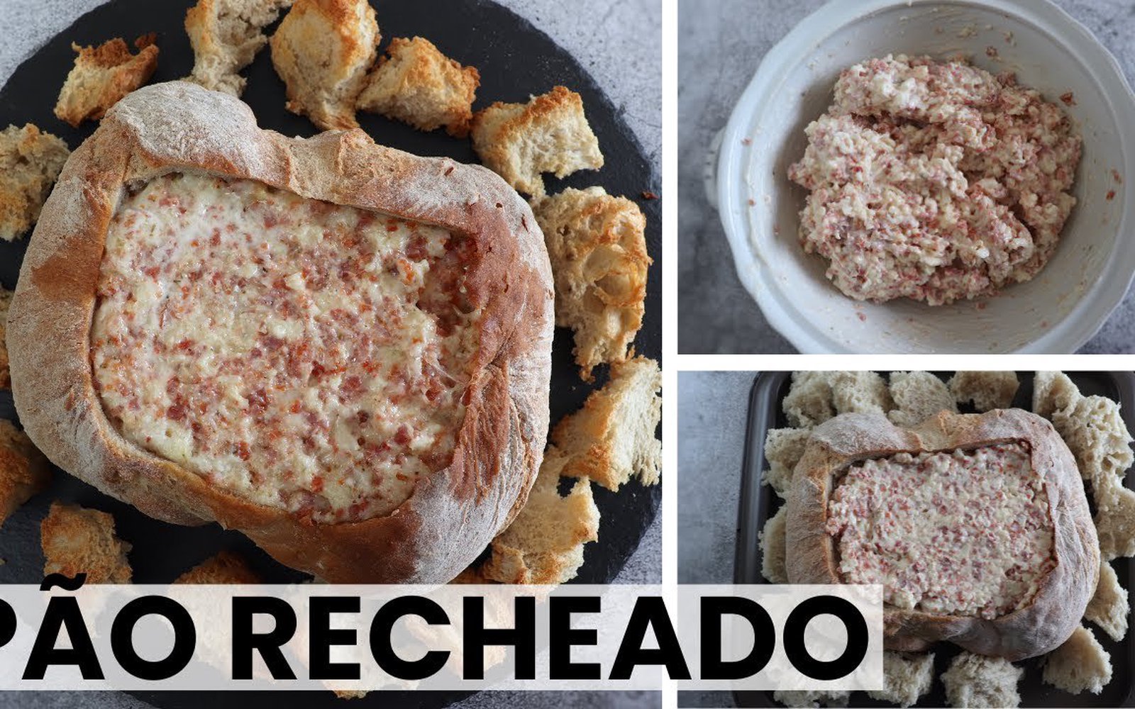 Pão Recheado Simples