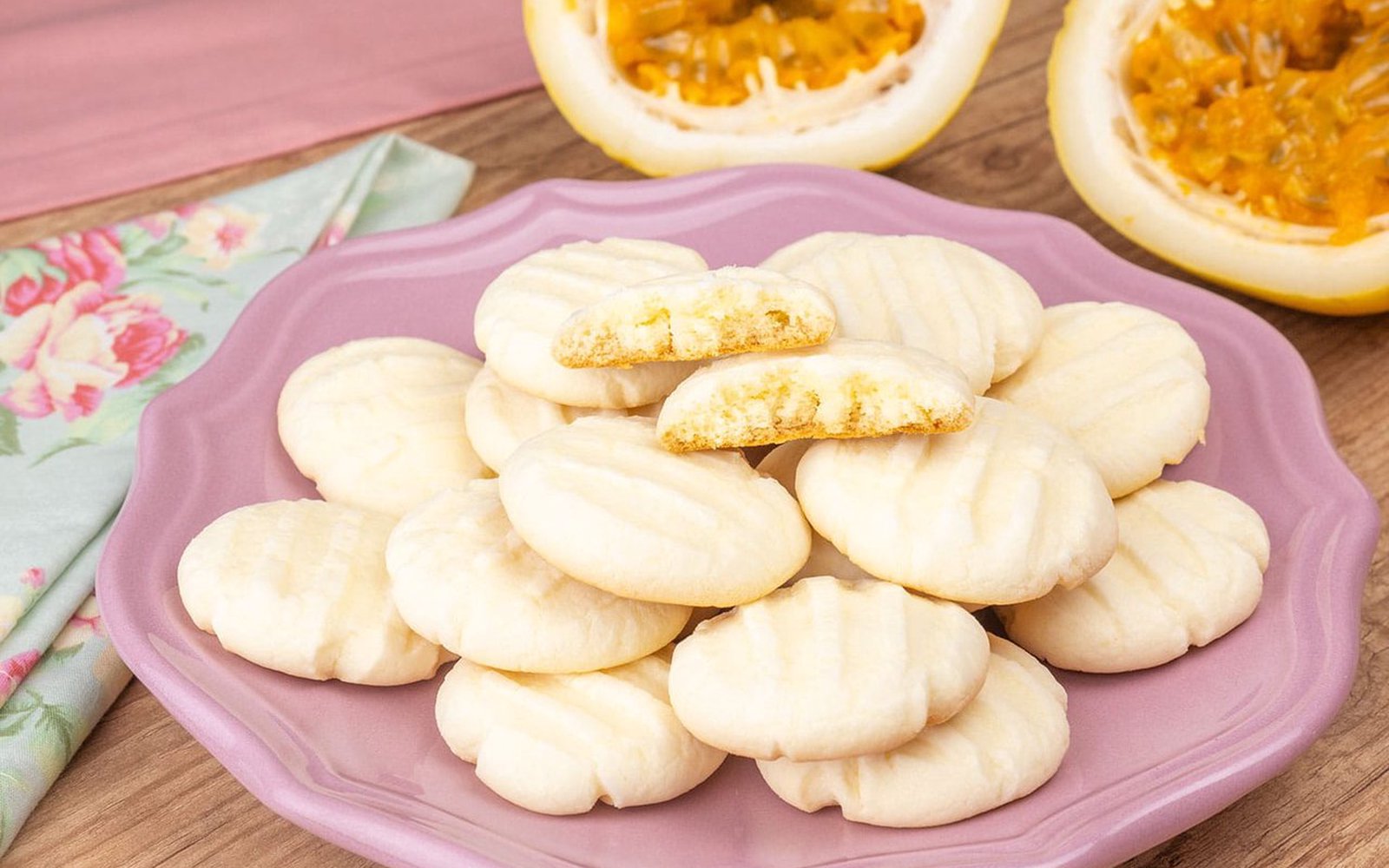 Sequilhos de Maracujá que derrete na boca com apenas 4 ingredientes