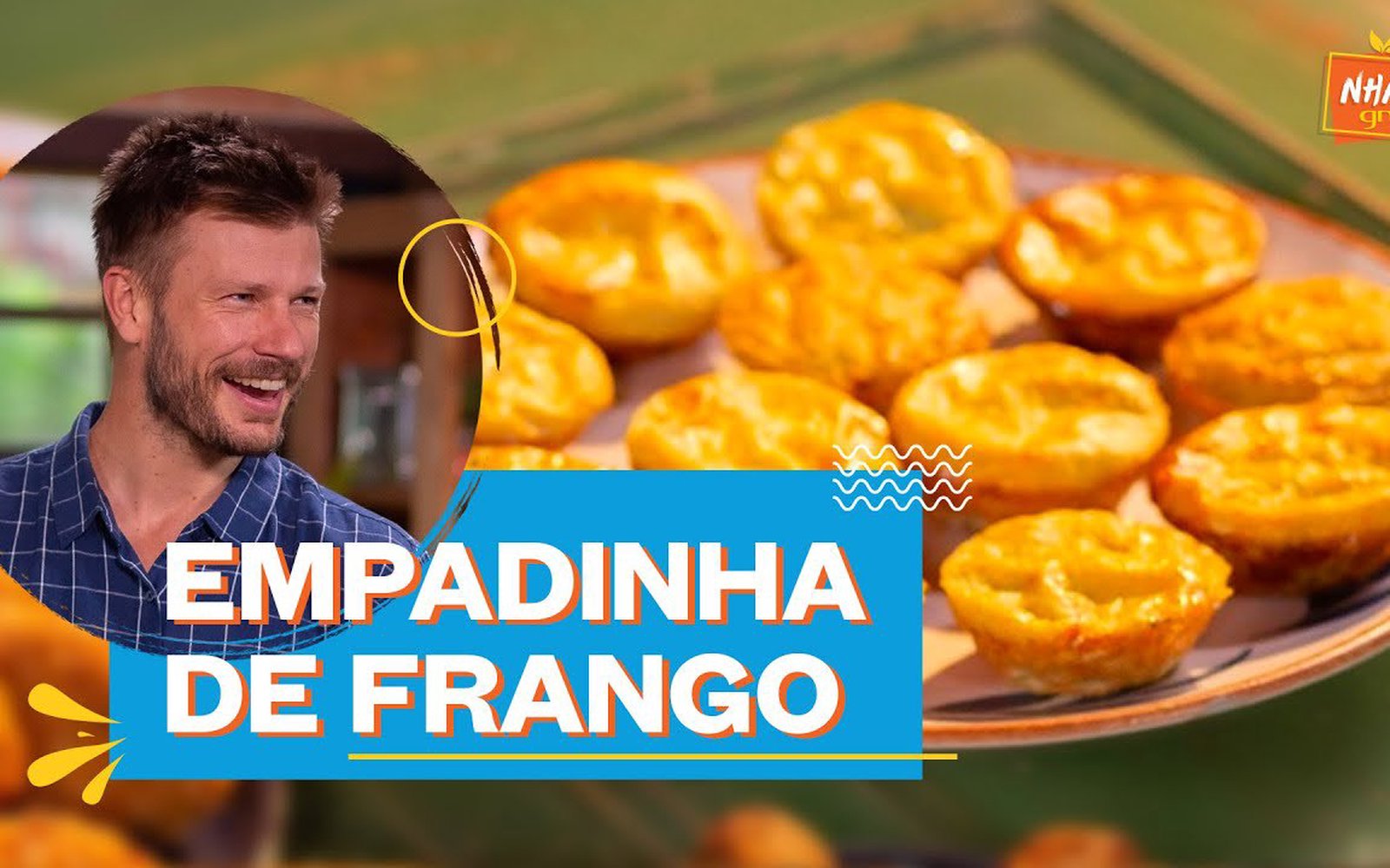 Empada de frango com massa de couve-flor