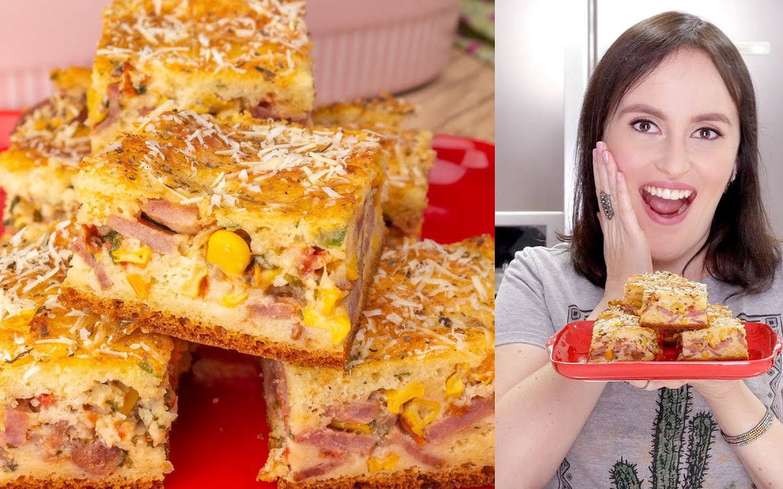 Torta de Calabresa de Liquidificador