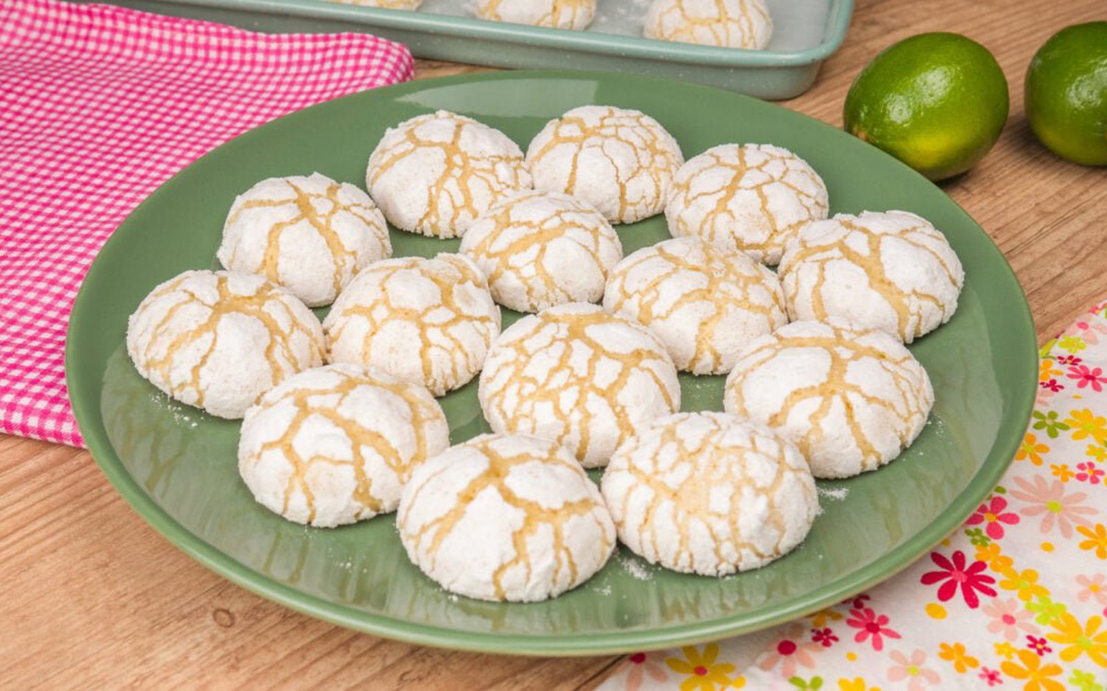 Biscoitinho Craquelado de Limão