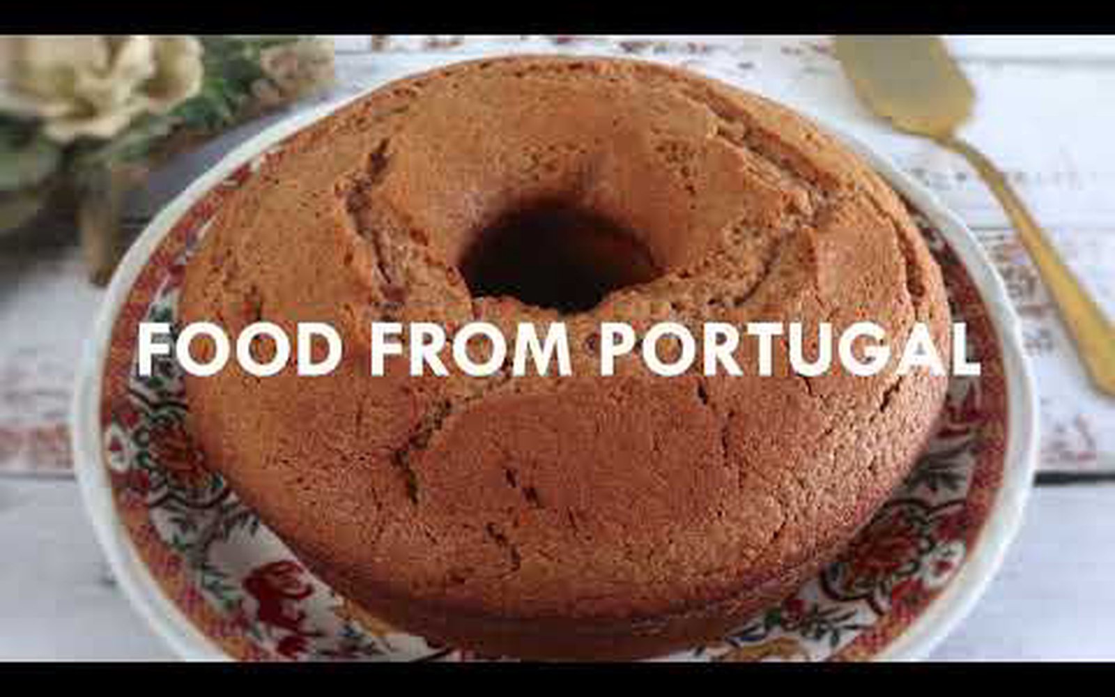 Bolo de Limão e Canela