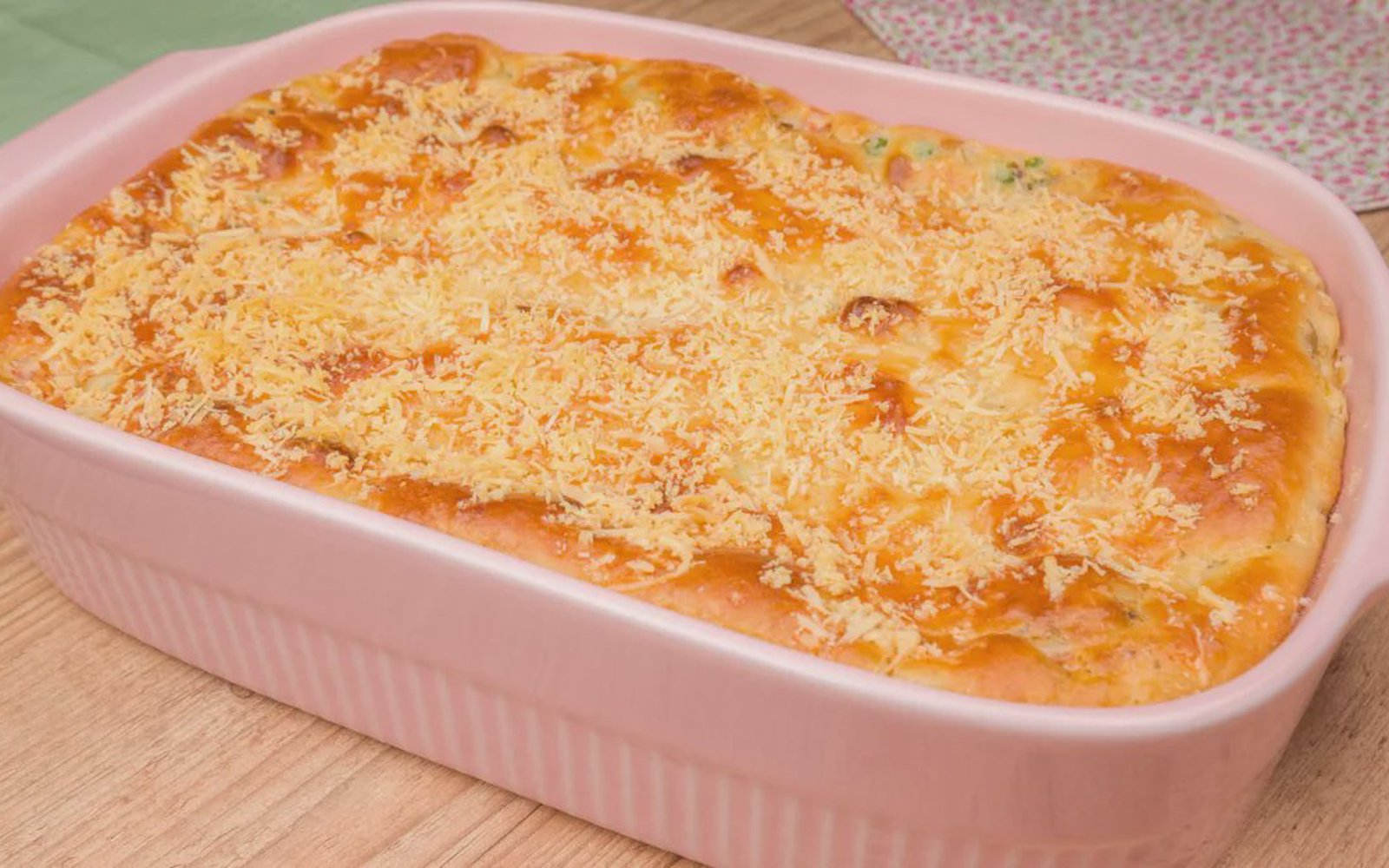 Torta de Liquidificador de Sardinha