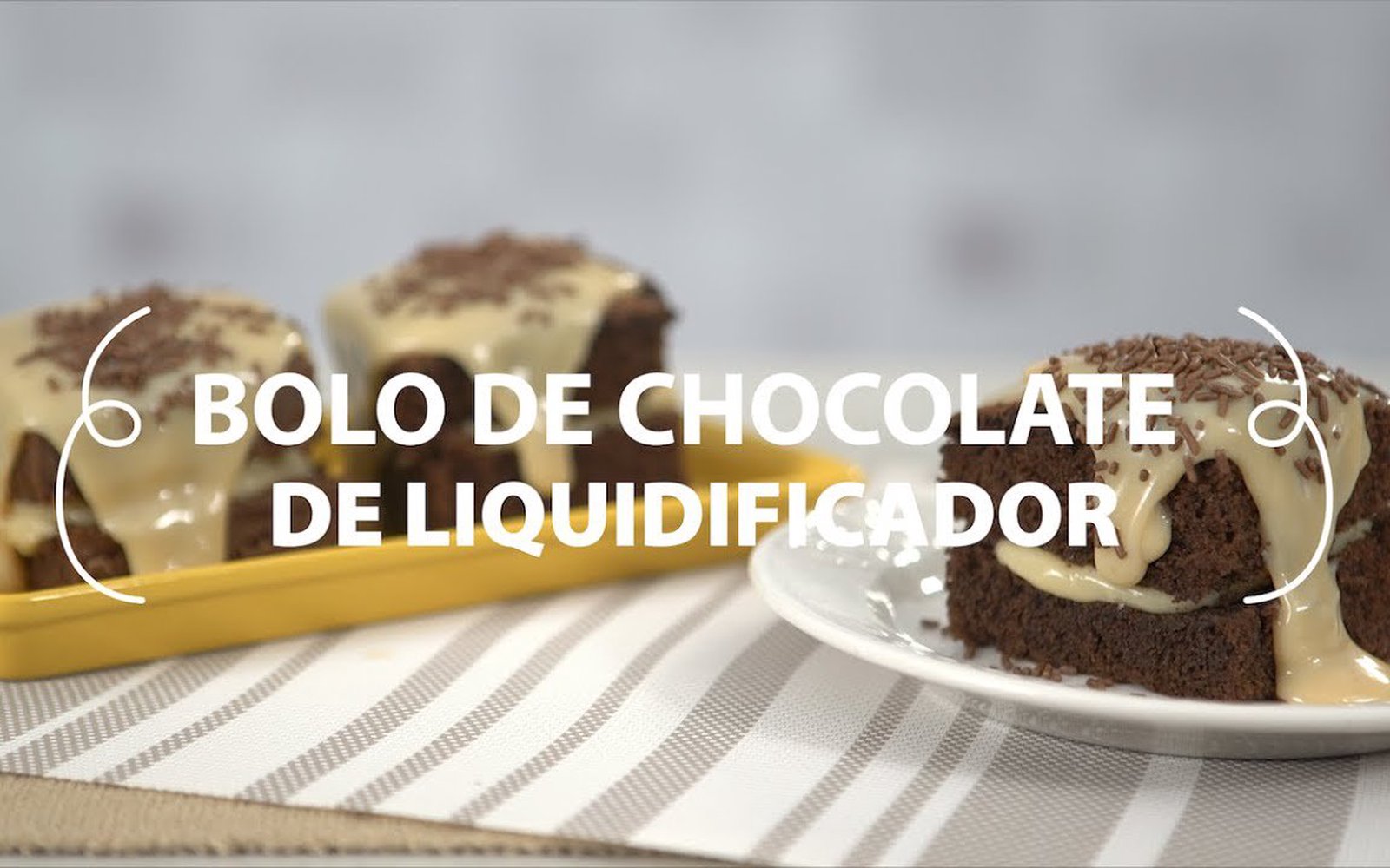 Bolo de Chocolate de Liquidificador