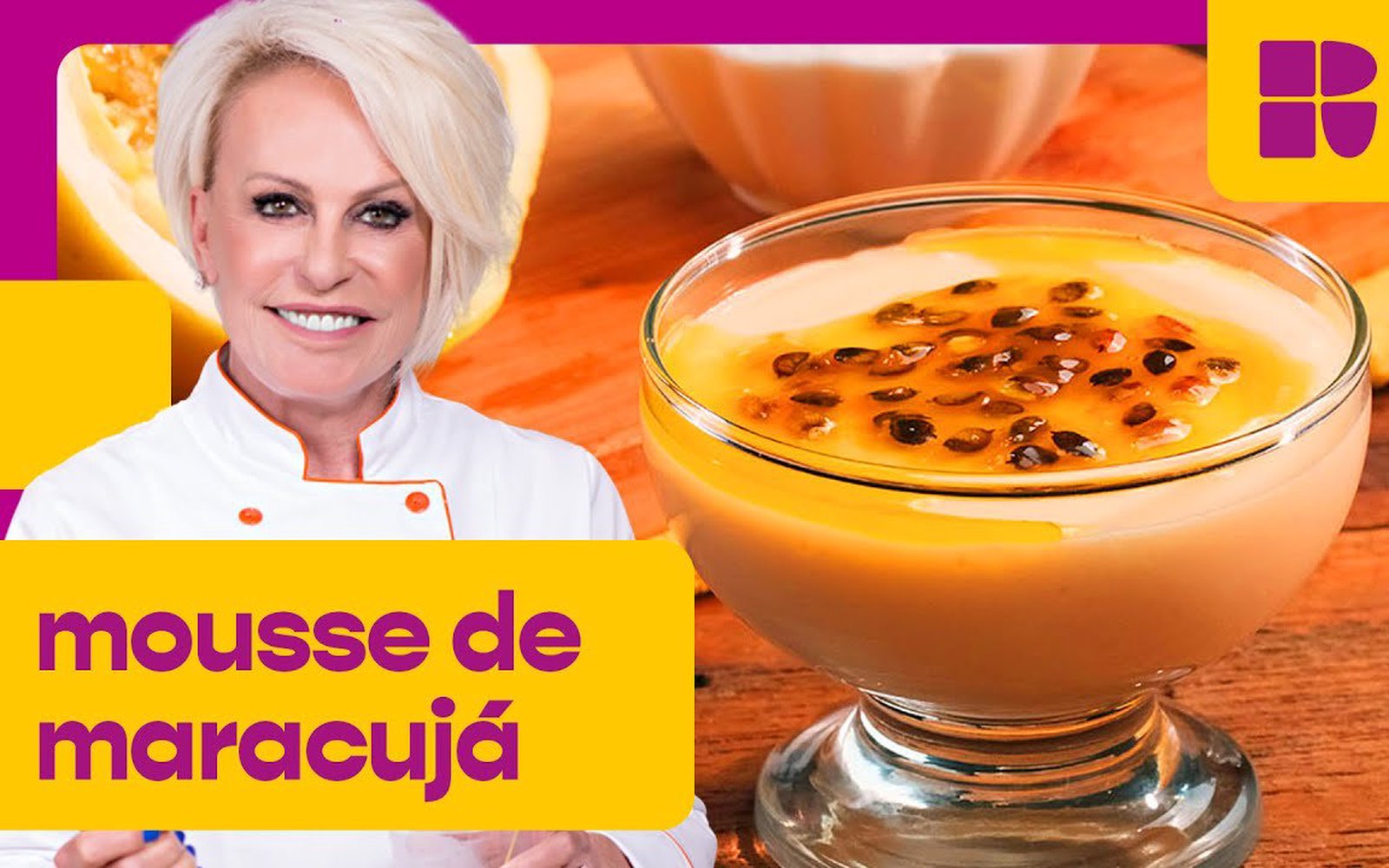 Mousse de Maracujá