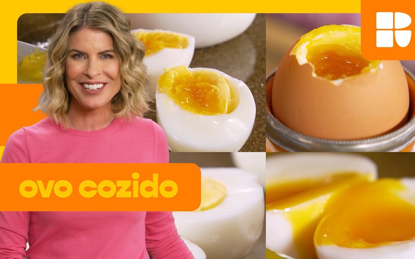 Ovo cozido: gema cozida, cremosa, mollet ou quente