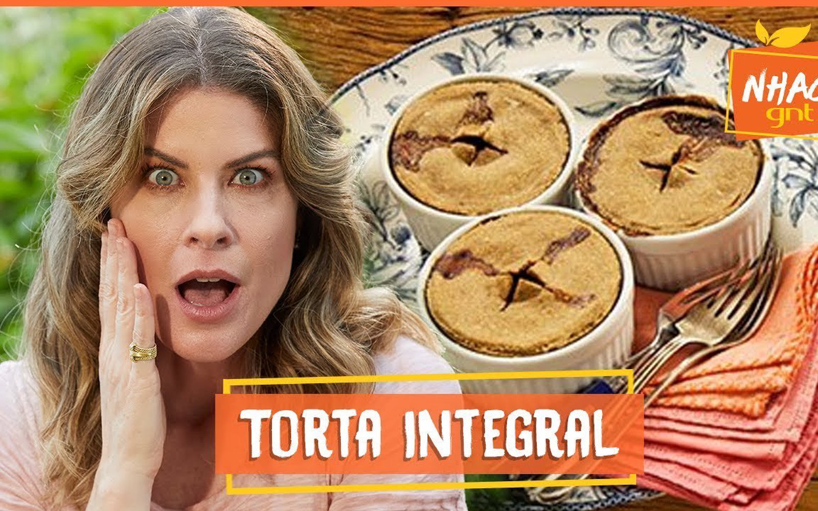 Torta Integral de Frango com Espinafre