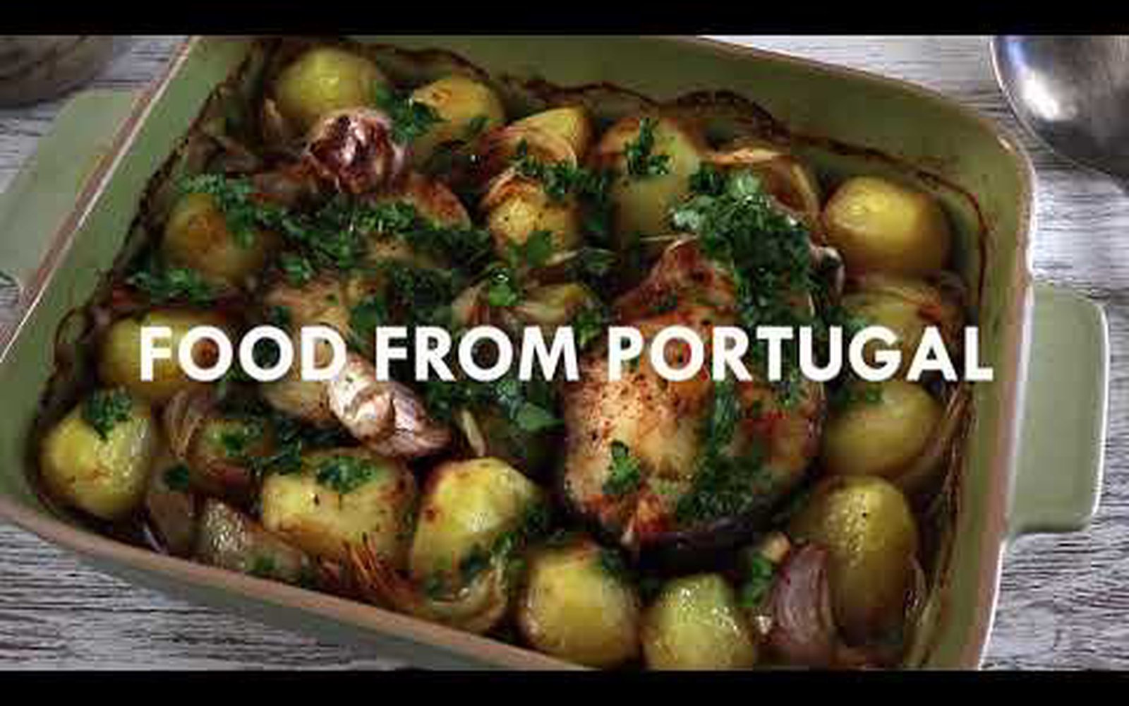 Pescada no Forno com Coentros